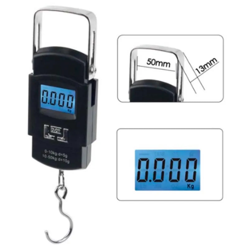 Lanmay Portable Digital Electronic Hand Luggage Balance Fishing Up To 50kg Great Precision National Sale Fast Delivery