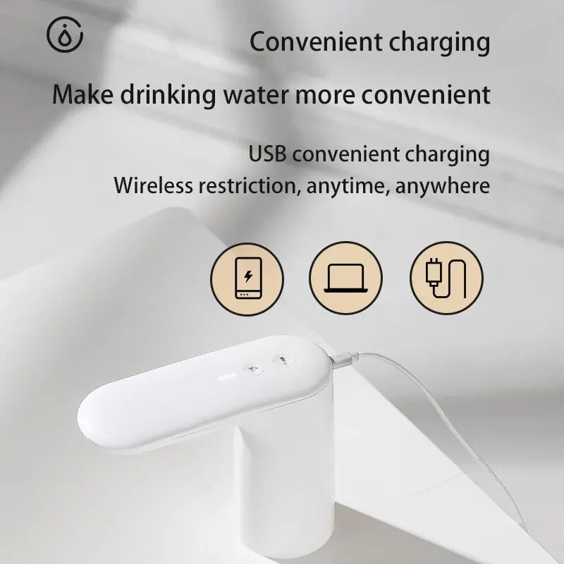 Wireless Electric Automatic Drinking Water Pump Pump Electric Drinking Water Pump With Usb Charge Large Capacity Lithium Battery