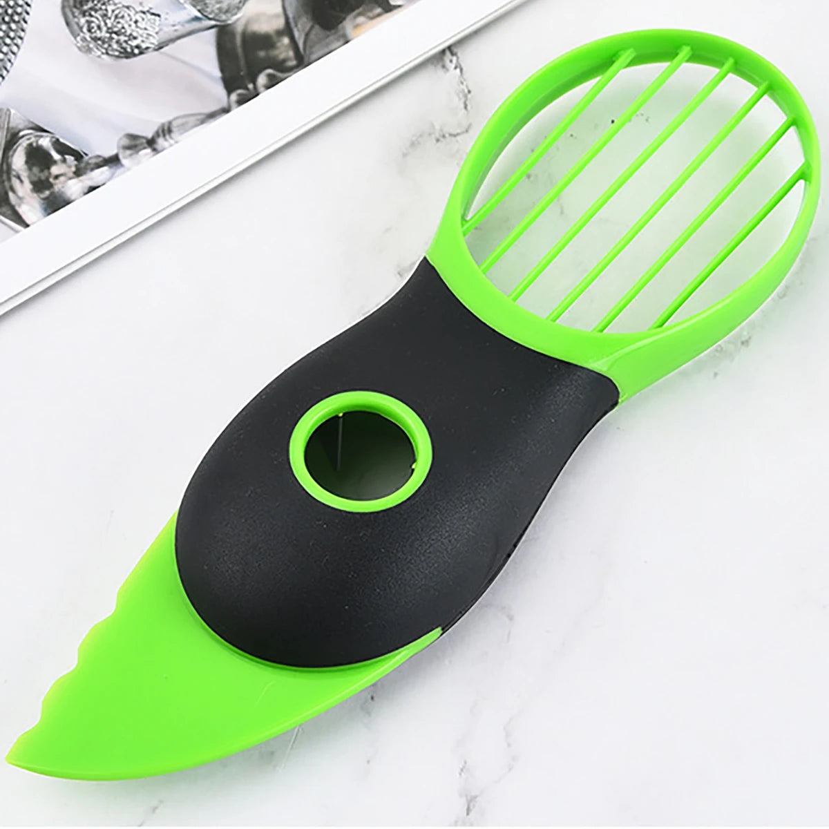 3 in 1 Avocado Slicer Cutter Enucleator Shea Corer Fruit Peeler Pulp Separator Avocado Knife Kitchen Acceesories Gadgets Tools