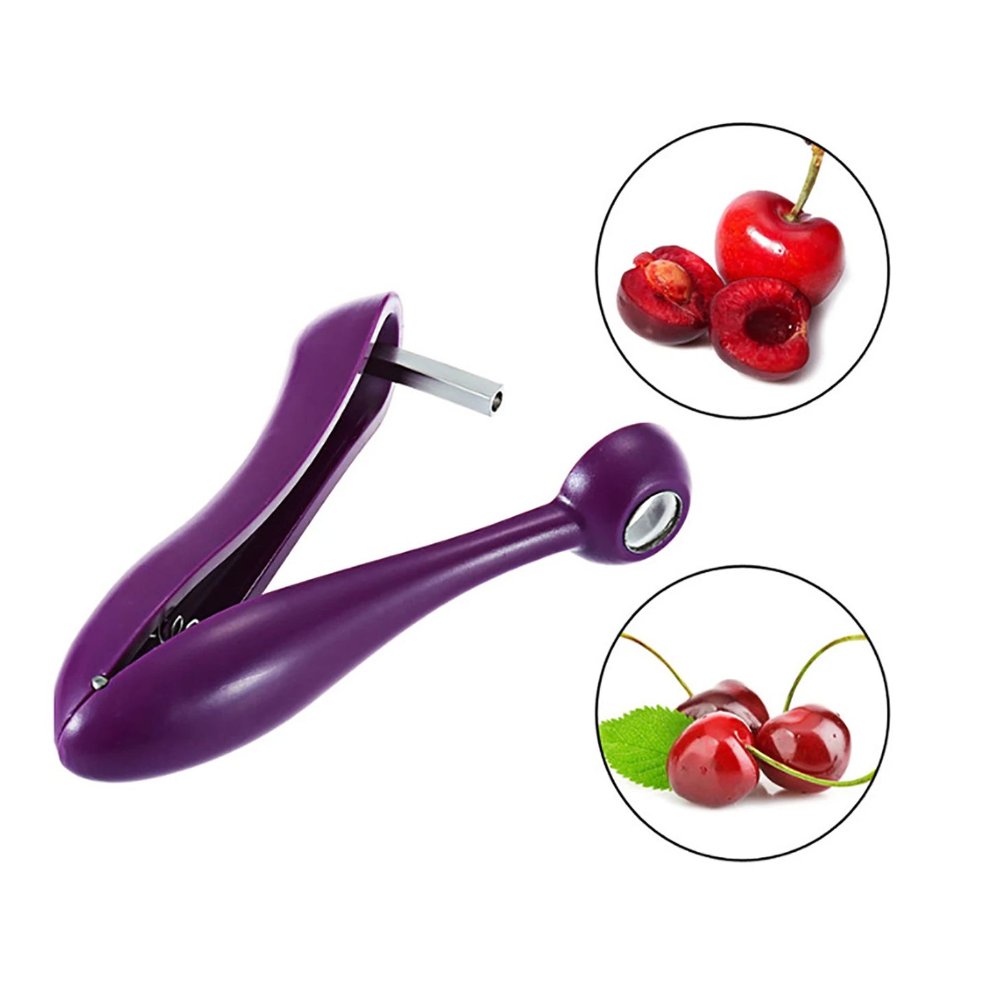 Cherry Bones Remover Cherry Pitter Removal Kitchen Tools Olive Fruit Core Seed Remover Fruit Keep Complete Kitchen Gadget