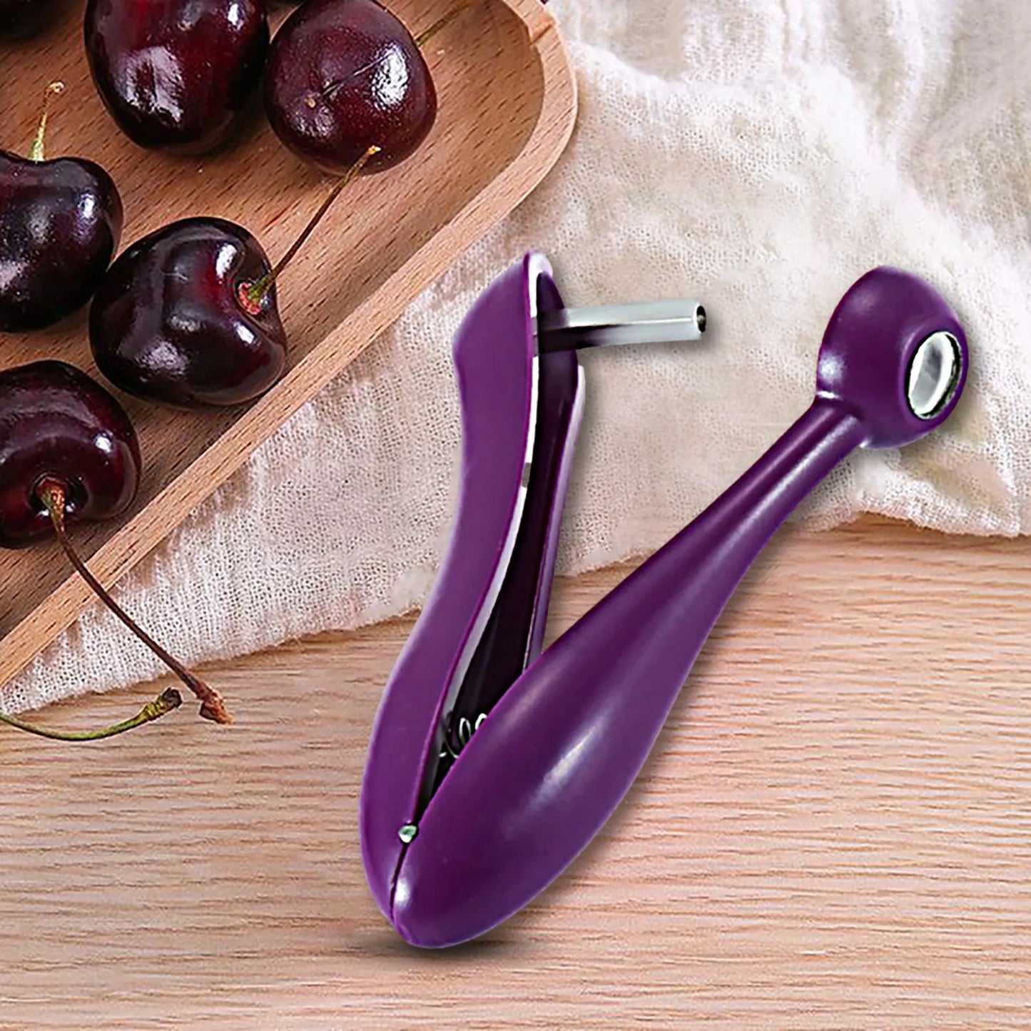 Cherry Bones Remover Cherry Pitter Removal Kitchen Tools Olive Fruit Core Seed Remover Fruit Keep Complete Kitchen Gadget