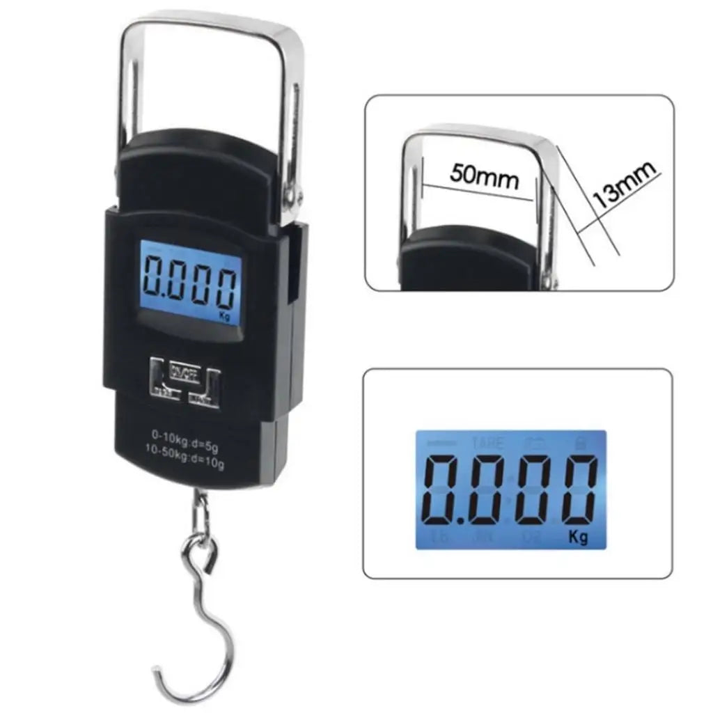 Lanmay Portable Digital Electronic Hand Luggage Balance Fishing Up To 50kg Great Precision National Sale Fast Delivery